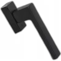 Hoppe Toulon Secustik raamklink zwart, verstelbare pen 32-42mm