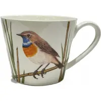 Marco polo Porseleinen Mok 'Kleine Karekiet' 400ml - Collectie 'Vogels van Polen'