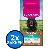 Eukanuba 2x - Grain Free Dog Adult All Sizes Venison - Hondenvoer Droogvoer - 3 kg