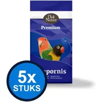 Deli Nature 5x - Premium agapornide 1kg - Vogelvoer - 1 kg