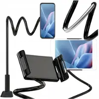 Interlook Flexibele Bureau Telefoonhouder - Sterke Standaard met 70cm Arm