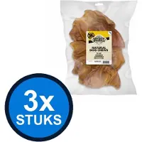Voskes 3x Varkensoren - Hondensnack - 10 stuks