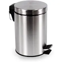 Famanu – Pedaalemmer van 20 liter van , met uitneembare binnenemmer, praktische vuilnisbak voor badkamer of toilet