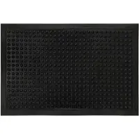 ANRO Anti-vermoeidheidsmat Zwart 60x90cm – Werkplekmat Sta-mat Ergonomisch Antislip Keukenmat Rubber