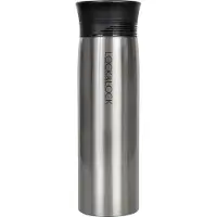 Lock & Lock Lock&Lock RVS Thermosfles | Isoleerfles | Veldfles | Drinkfles - 400 ml - Zilver