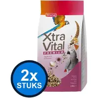 Beaphar 2x - XtraVital papegaai 3kg - Vogelvoer - 3 kg