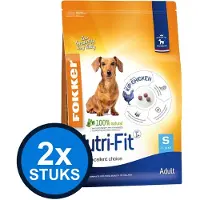 Fokker 2x Dog Nutri-Fit S - Hondenvoer - 2,5kg