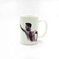 Dajar Porseleinen Mok Robert Lewandowski (350 ml) - Officiële licentie