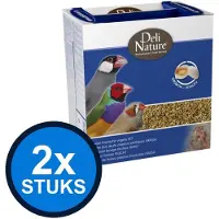 Deli Nature 2x Premium Eivoer Tropische Vogels - Vogelvoer