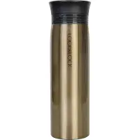 Lock & Lock Lock&Lock RVS Thermosfles | Isoleerfles | Veldfles | Drinkfles - 400 ml - Goud