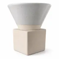 K&M Retro Japanse Keramische Espressokop met Schotel 130ml