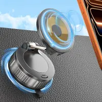 Famanu – Magnetische telefoonhouder voor in de auto, inklapbaar, ideaal voor onderweg