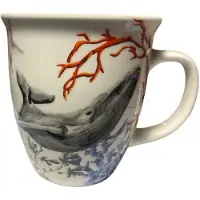Duo Grote Mok Walvis 650 ml - New Bone China