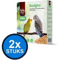 Hobby First 2x King Grasparkiet - Vogelvoer - 1kg