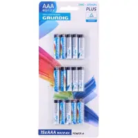 Grundig Batt zinc AAA/R03 325mah 15pc