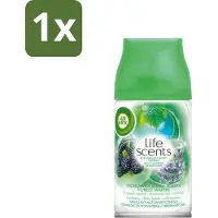 Air Wick 1 x - Life Scents - Luchtverfrisser Navulling - Boswateren - Automatische Spray - 250 ml - Boswateren - Natuurlijke Geur - Luchtverfrisser - Geurverspreiding - Automatische Spray