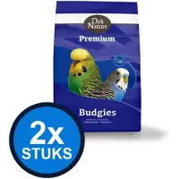 Deli Nature 2x - Premium parkieten 4kg - Vogelvoer - 4 kg