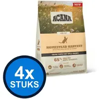 Acana 4x - Cat homestead harvest chicken & turkey 1,8kg - Kattenvoer - 1.8 kg