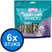 Braaaf 6x Salmon Roll Sticks - Hondensnack - 97g