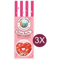Cooka's Cookies Donuts hearts multipack 3x70g