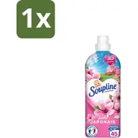Soupline 1 x – Wasverzachter – Japanse Tuin – 950 ml - Wasverzachter - Zachte Wasgoed - Geur - Japanse Tuin - Rustgevende Geur