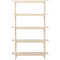 Nest of Nora Boekenkast Molde - 190 cm - FSC Hout - Witwash