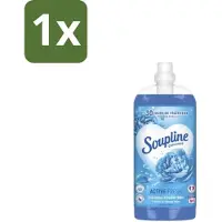Soupline 1 x – Wasverzachter – Active Fresh Frisheid van Blauwe Anjer – 2 L - Wasverzachter - Frisheid - Blauwe Anjer - Wasgoed - Kleding