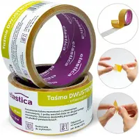 Elastica TD 25115 Dubbelzijdige Tape 48mm x 10m - Sterk & Transparant