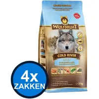 Wolfsblut 4x - Adult Cold River - Hondenvoer Droogvoer - 2 kg