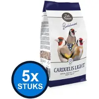 Deli Nature 5x - Birdelicious carduelis distelvinken light 750gr - Vogelvoer - 750 g