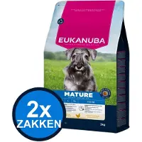 Eukanuba 2x - Life Care Dog Mature Small Chicken - Hondenvoer Droogvoer - 3 kg
