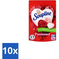 Soupline – Wasverzachtertabletten – Harten Straling van Passiebloemboeket - 28 tabletten - Bulkverpakking - 10 stuks