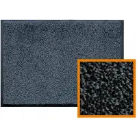 Kleen-Tex Iron Horse Deurmat Graniet 60x40 cm - Professionele Vuilvangmat