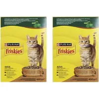 Purina Friskies Kip & Groenten - Multipack - Kattenvoer - 800g (2x400g)