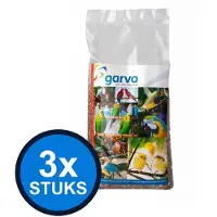 Garvo 3x Grote Parkietenzaad - Vogelvoer