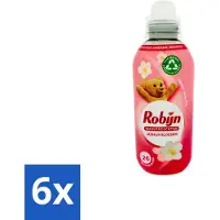 Robijn – Wasverzachter – Jasmijn Bloesem – 650 ml - Voordeelverpakking - 6 stuks