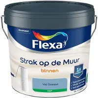 Flexa - Strak Op De Muur Binnen Mat - Vol Oceaan - Mengverf - 5 L
