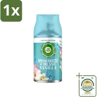 Air Wick 1 x - Luchtverfrisser Navulling - Lentebries & Eilandvanille - Automatische Spray - 250 ml- Luchtverfrisser - Navulling - Geur - Lente - Eilandvanille