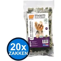 Biofood 20x - 3in1 Koekjes Blaf & relax Mini - Hondenvoer Snacks - 200 g