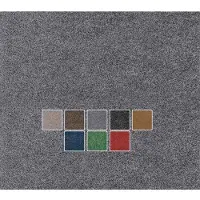 ANRO Deurmat Grijs 150x90cm – Schoonloopmat Antislip Wasbaar Voordeur Hal Binnen & Buiten Op Maat