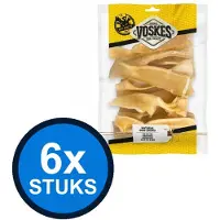 Voskes 6x Runderkophuid - Hondensnack - 500g