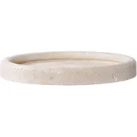 Nest of Nora Dienblad rond Ø25,5 cm - Travertin - Beige