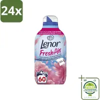 Lenor – Wasverzachter – Bloesem – 60 Wasbeurten – 840 ml - Voordeelverpakking - 24 stuks - Wasverzachter - Buitenluchtfrisheid