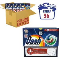 Dash 4x Dash Wascapsules Platinum Pods+ 14 Stuks