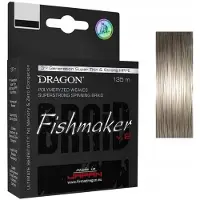 Dragon Fishmaker V.2 Gevlochten Lijn 0,16 mm x 135 m Grijs