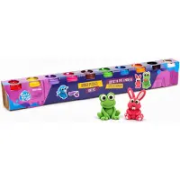Eddy Toys Klei Speelset Kinderen – Klei Set 10x140g – Boetseerklei Speelgoed – Knutselset met Klei – Speelklei voor Kinderen – Modelleer Klei Set