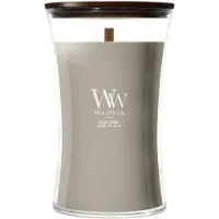 Woodwick Hourglass - Wood Smoke - Large Geurkaars - 130 branduren