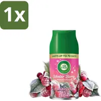 Air Wick 1 x Freshmatic – Automatische Luchtverfrisser Navulling – Winter Berry Wonderland - 250 ml - Automatische Luchtverfrisser - Winterse Geur - Bessen-geur - Luchtverfrisser - Geurneutralisatie