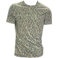 Cast iron - Casual Fit - Shirt - Mannen - Wit/Blauw - Maat M (Kleur Meer wit dan op de Foto!)