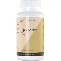 Vital Nutrition Bijenpollen - 100% Natuurlijk - Stuifmeelkorrels - Stuifmeel Pollen - 90 capsules -
